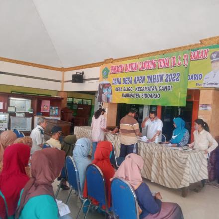 Penyaluran BLT (Bantuan Langsung Tunai) Dana Desa APBN TA. 2022